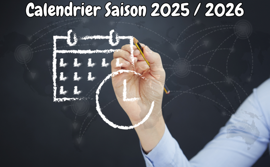 Calendrier Saison 2025 / 2026